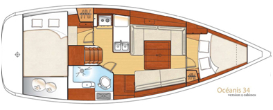 Bénéteau Oceanis 34 de alquiler a San Vincenzo