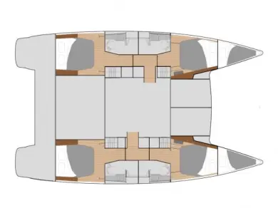 Alquiler de Fountaine Pajot Helia 44 en Parish of Saint George