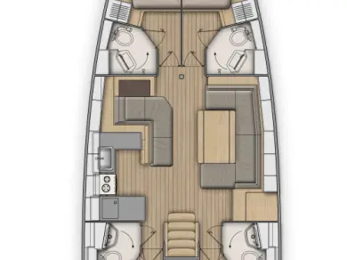 Alquiler de Bénéteau Oceanis 51.1 en Road Town