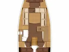 Alquiler de barcos Toulon barato de Dufour 382 Grand Large