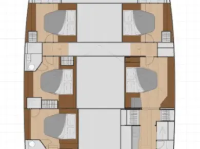 Alquiler Catamarán en Palermo - Fountaine Pajot Fountaine Pajot Samana 59 - 5 + 2 cab.