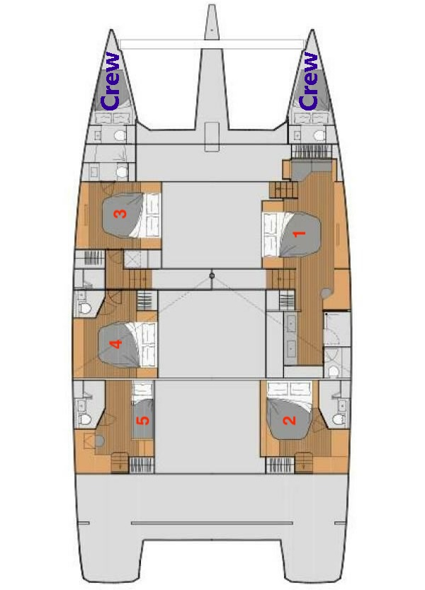 Fountaine Pajot Fountaine Pajot Alegria 67 - 5 + 2 cab. de alquiler a Bodrum