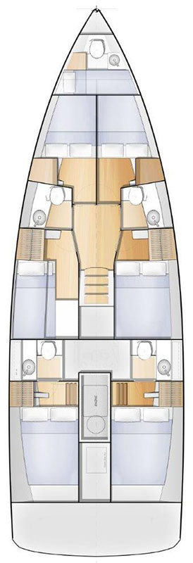 Jeanneau Sun Loft 47 de alquiler a Punta Ala