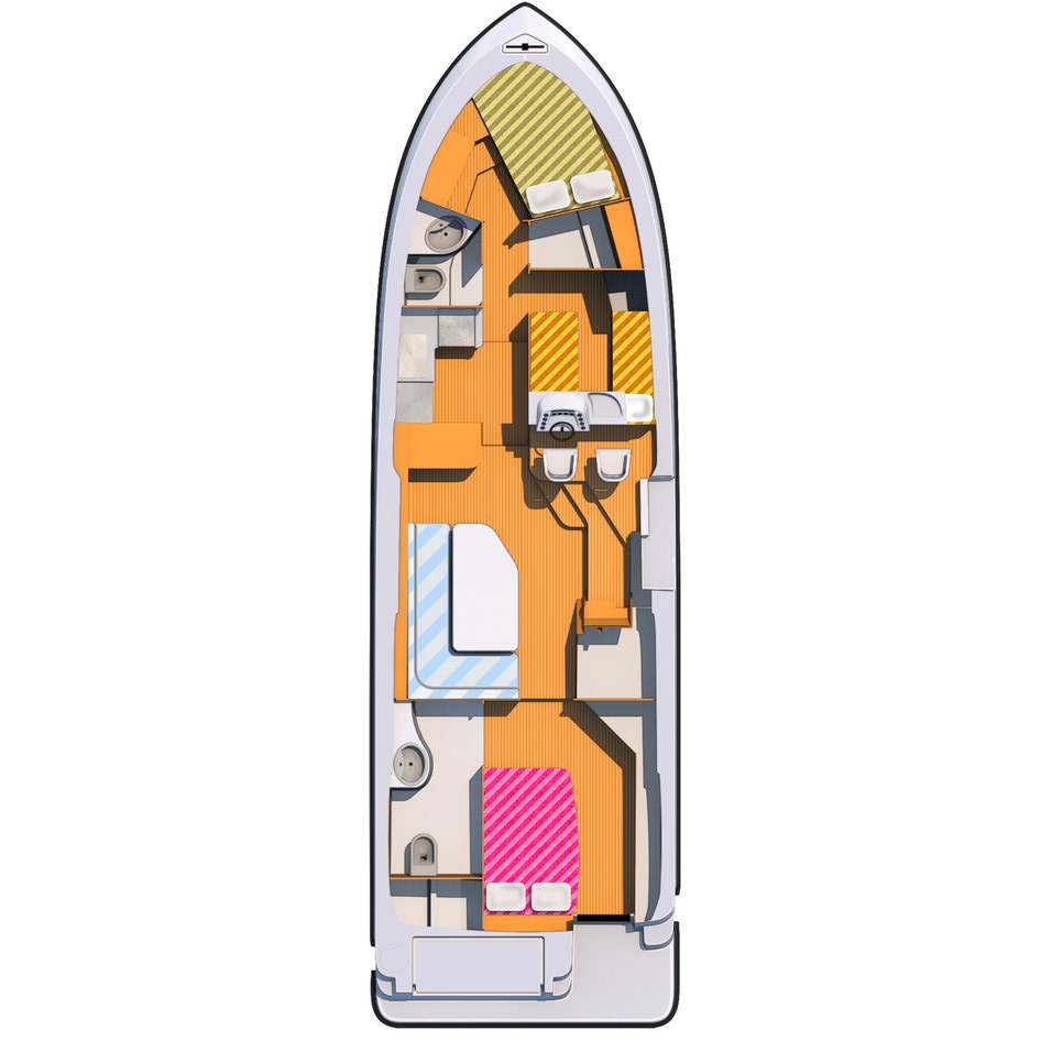 Houseboat Holidays Italia S.R.L. Minuetto 6 de alquiler a Casale sul Sile