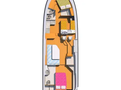 Houseboat Holidays Italia S.R.L. Minuetto 6 de alquiler a Casale sul Sile