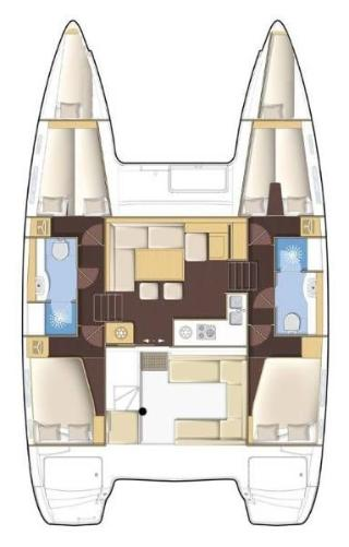 Alquiler de Catamarán, con o sin patrón Lagoon Trogir