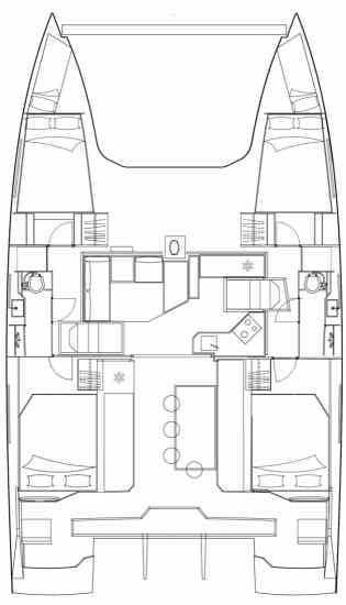 Alquiler Catamarán Nautitech con o sin  título de navegación