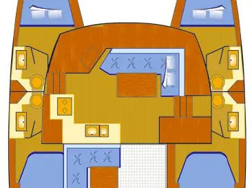Alquiler de Catamarán, con o sin patrón Fountaine Pajot Punat