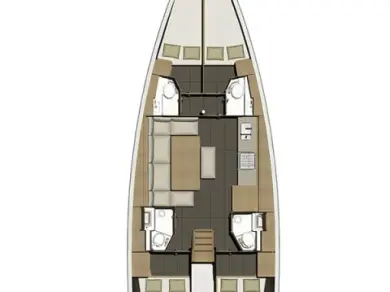 Alquiler de barcos Primošten barato de Dufour 460 Grand Large
