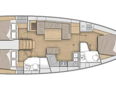 Bénéteau Oceanis 40.1 de alquiler a Trogir