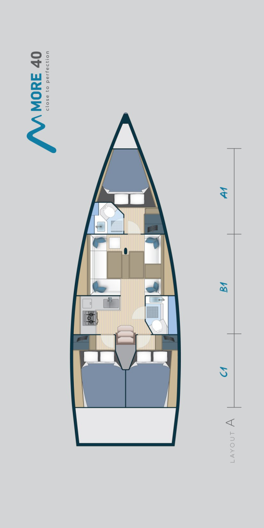 Alquiler de embarcaciones More Boats More 40 enTrogir en Samboat