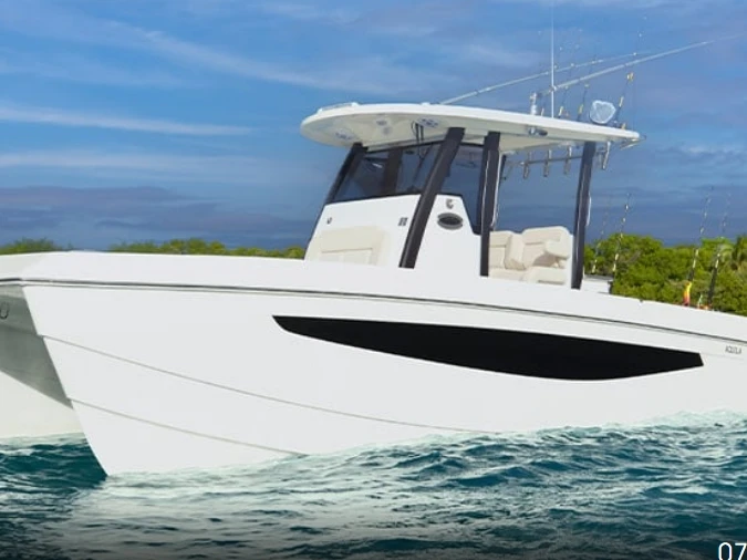 Alquiler de embarcaciones Aquila 28 Molokai enLe Marin en Samboat