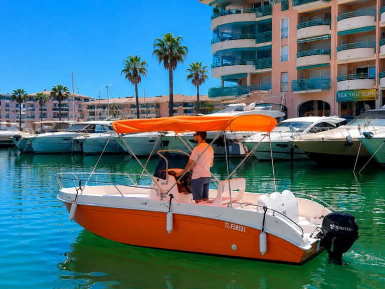 Alquiler de embarcaciones Sans Permis Marino 500 enPort Fréjus en Samboat