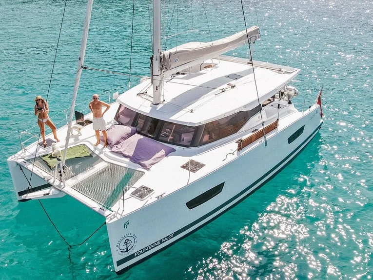 Alquiler Villefranche-sur-Mer - Fountaine Pajot Lucia 40 en SamBoat
