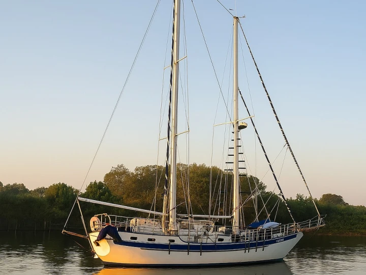 Schooner Staysail de alquiler a Porto Turistico Di Roma (Ostia)