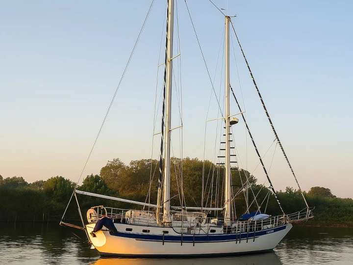 Schooner Staysail de alquiler a Ponza