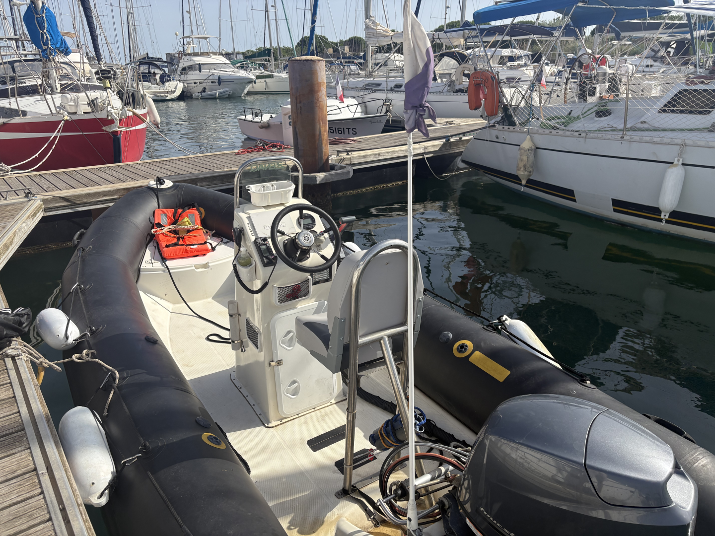 Alquiler de embarcaciones Zodiac Pro 500 enLe Cap d'Agde en Samboat