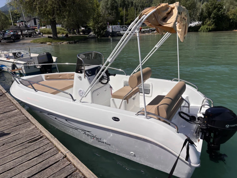 Alquiler de Lancha, con o sin patrón Aquabat Annecy