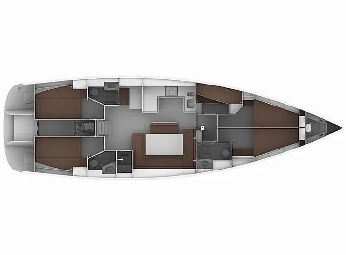 Alquiler de barcos Lefkáda barato de Cruiser 50