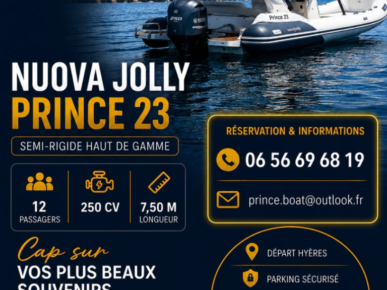 Alquiler de Neumática, con o sin patrón Nuova Jolly Hyères
