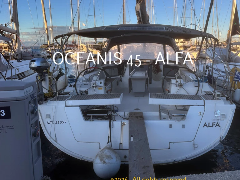 Alquiler Velero Bénéteau con o sin  título de navegación