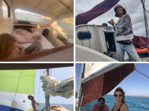 BoB cat Shamrock catamaran de alquiler a Alvor