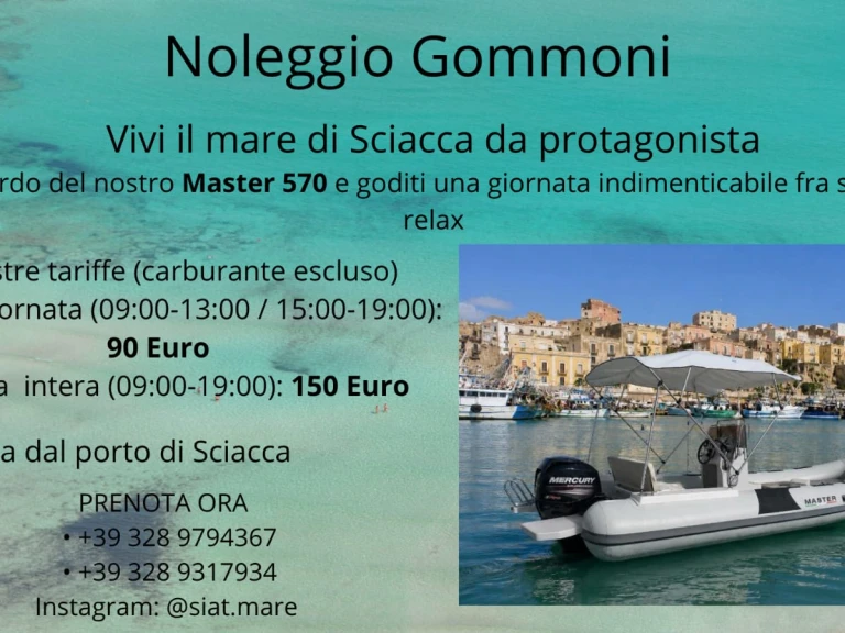 Alquiler de embarcaciones Master Master 570 OPEN TOP enSciacca en Samboat