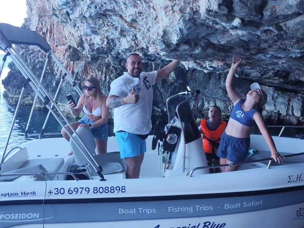 Alquiler de embarcaciones Poseidon Blu Water 170cc enKáto Goúves en Samboat