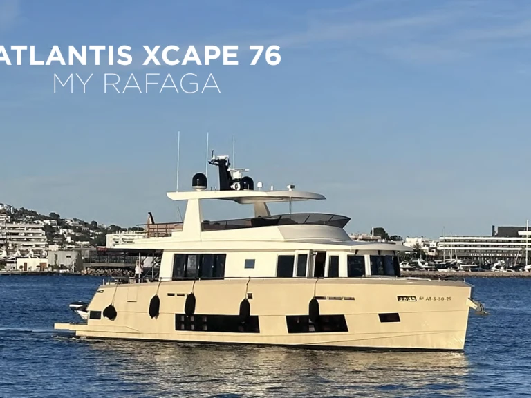 Alquiler de Gobbi ATLANTIS XCAPE 76  en Ibiza (Ciudad)