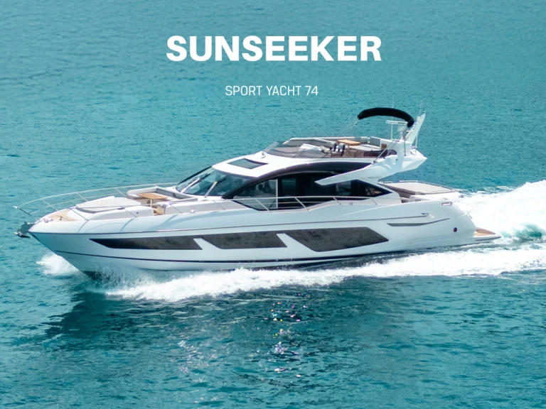 Alquiler de embarcaciones Sunseeker  SPORT YACHT 74 enIbiza (Ciudad) en Samboat