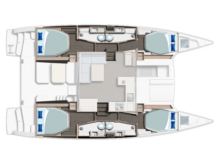 Alquiler Catamarán en Road Town -  Sunsail 424/4/4