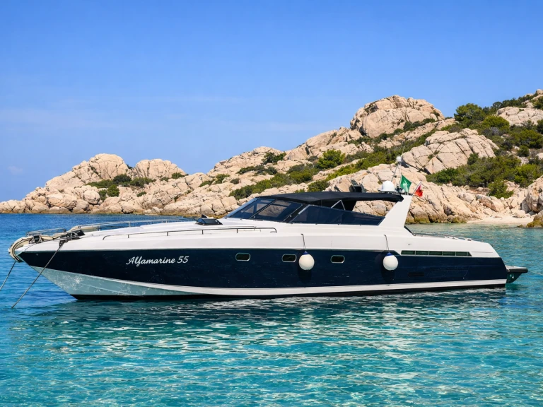 Alquiler Yate de lujo Alfamarine con o sin  título de navegación