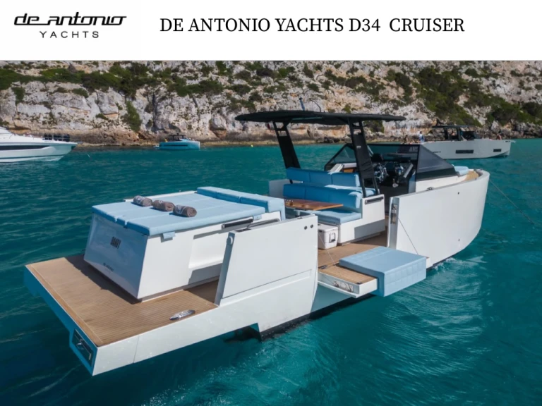 De Antonio DE ANTONIO YACHTS D34 CRUISER  de alquiler a Ibiza (Ciudad)