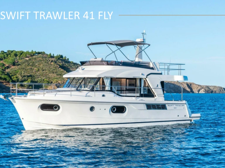 Alquiler de barcos Juan-les-Pins barato de Swift Trawler 41 Fly