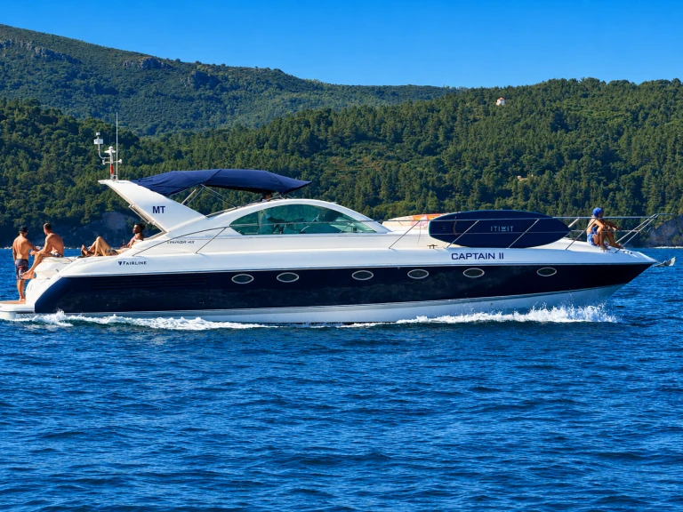 Fairline Targa 48 Gran Turismo de alquiler a Tróia