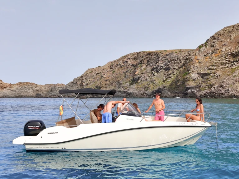 Alquiler Mahón - Quicksilver Activ 675 Open en SamBoat