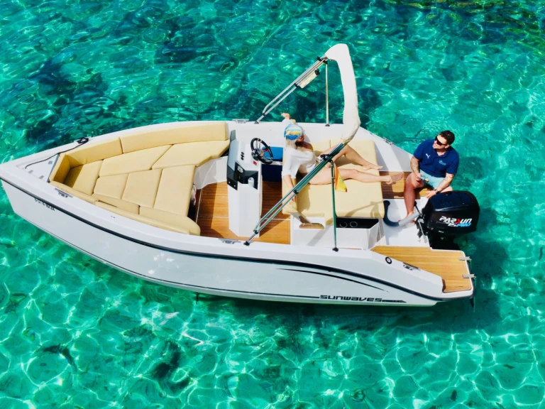 Alquiler de Silver Yacht 555 premium boat en Sant Antoni de Portmany