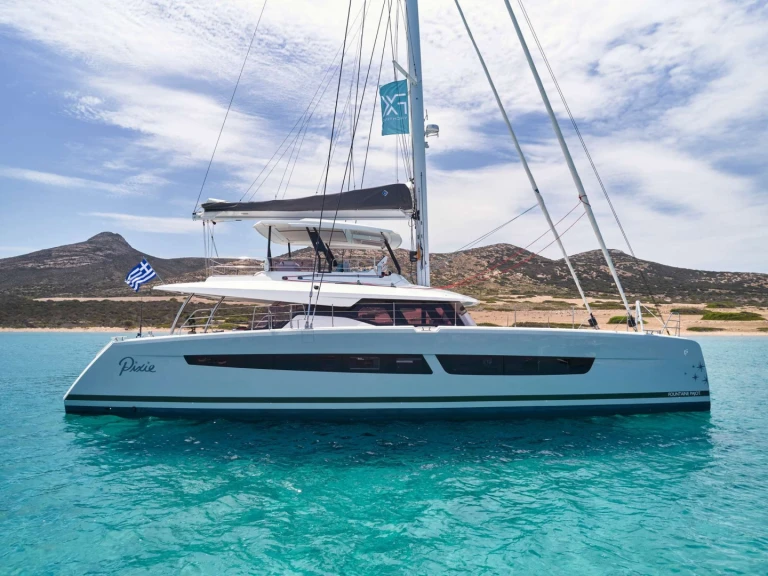 Alquiler Néa Péramos - Fountaine Pajot Fountaine Pajot Alegria 67 (4 cab) en SamBoat