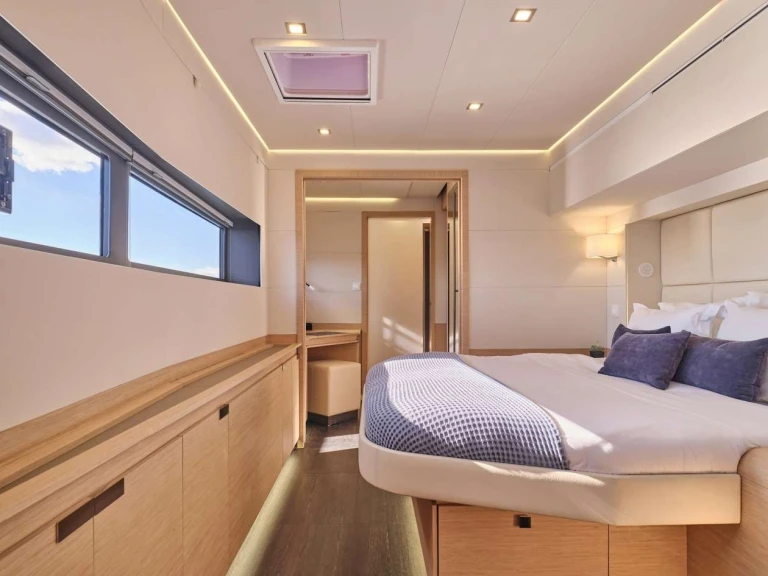 Alquiler Yate de lujo en Néa Péramos - Fountaine Pajot Fountaine Pajot Power Alegria 67 (5 cab)