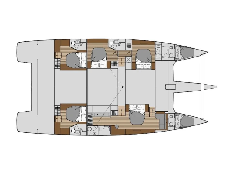 Alquiler de Fountaine Pajot Fountaine Pajot Alegria 67 (5 cab) en Néa Péramos
