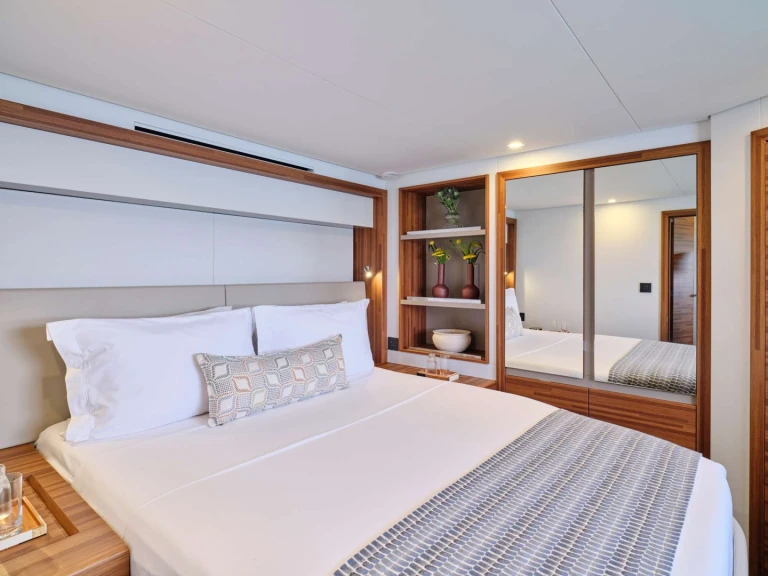 Alquiler de Fountaine Pajot Fountaine Pajot Thira 80 en Néa Péramos