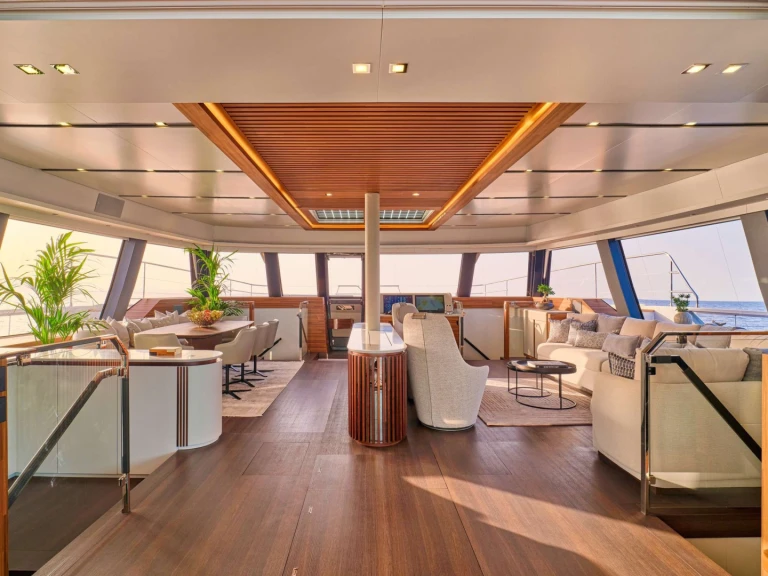 Alquiler Catamarán en Néa Péramos - Fountaine Pajot Fountaine Pajot Thira 80