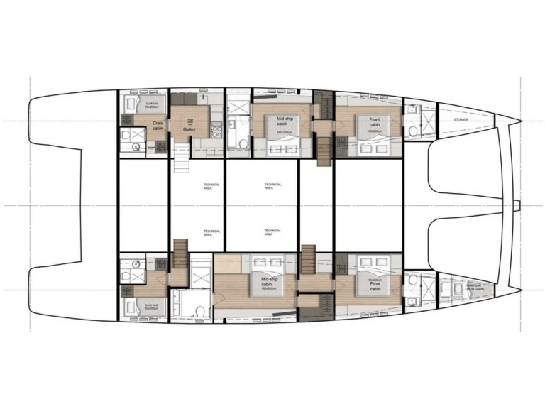 Alquiler de Sunreef Sunreef 80 (4 cab) en Kallithea