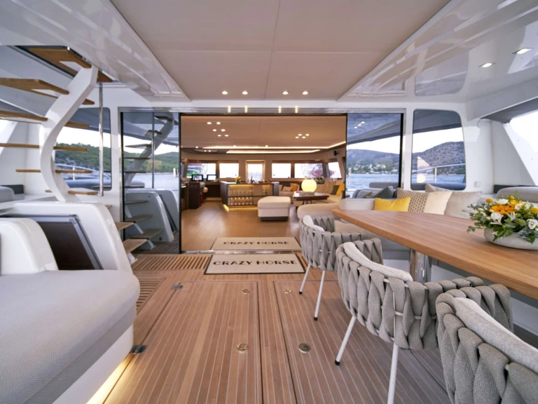 Alquiler de barcos Néa Péramos barato de Lagoon Seventy 8 (5 cab)