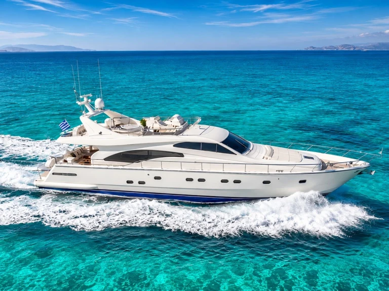 Ferretti 68 aniversary de alquiler a Marbella