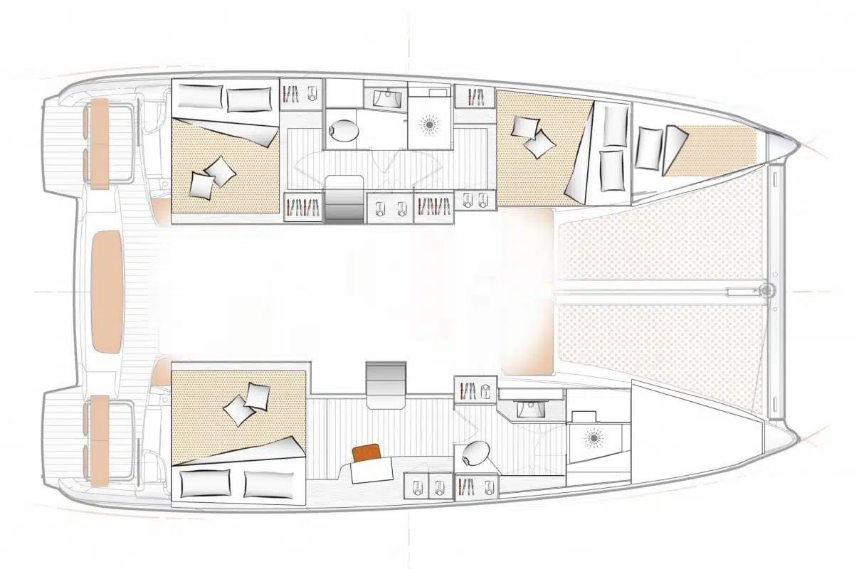 Alquiler de Catamarán, con o sin patrón Bénéteau Arzon