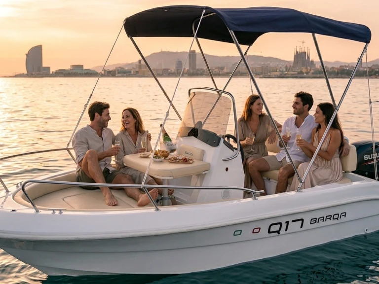 Alquiler de barcos Barcelona barato de Q17