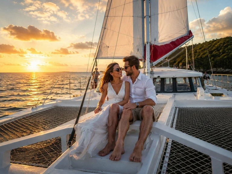 Alquiler Catamarán Custom Made con o sin  título de navegación