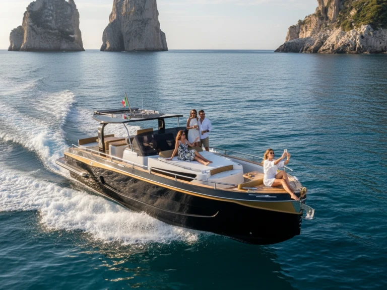 Allure 38 de alquiler a Positano