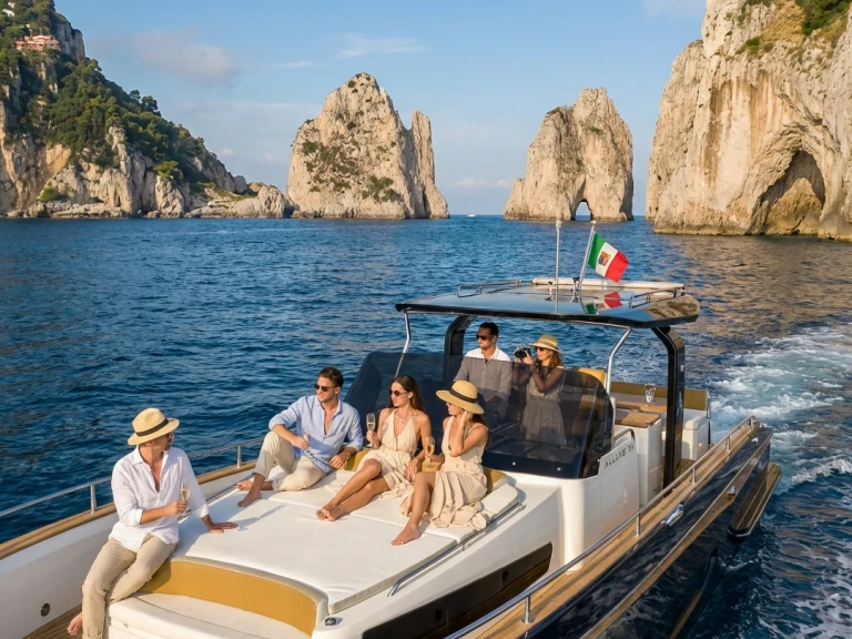 Alquiler Lancha en Positano - Allure 38